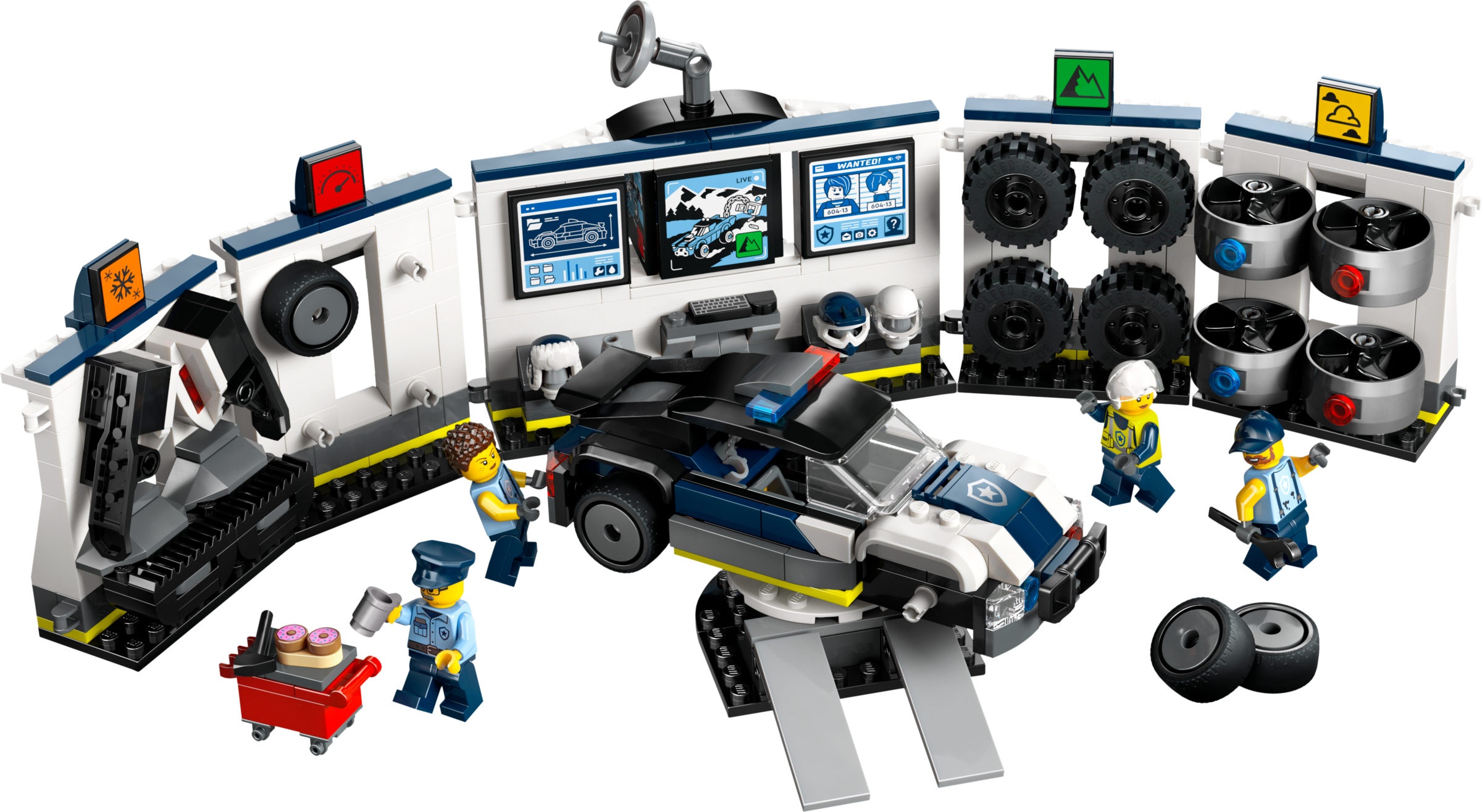 LEGO Taller de Modificación de Coches de Policía (60457)