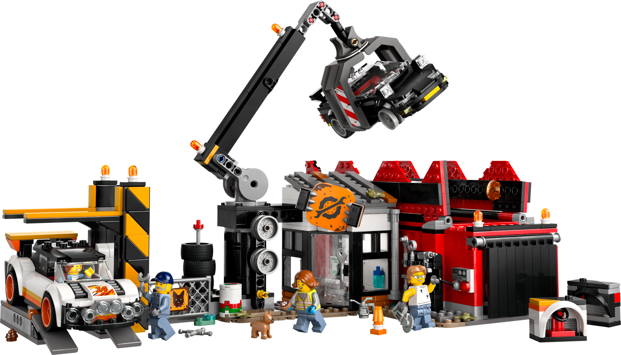 LEGO Desguace con Coches (60472)