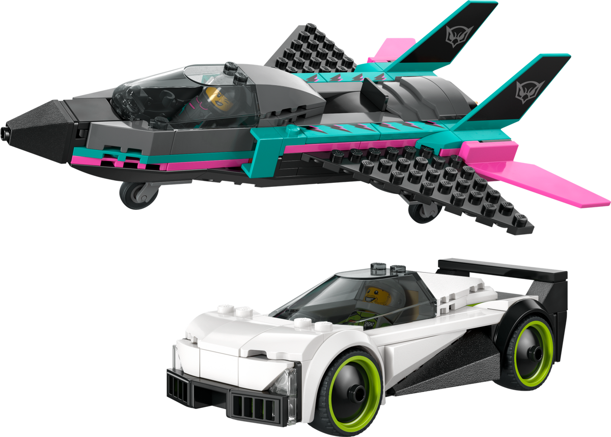 LEGO Jet vs. Coche (60489)
