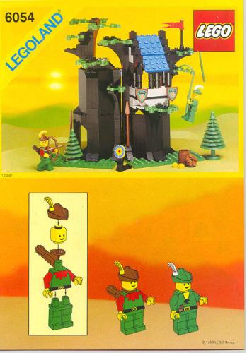 LEGO Forestmen's Hideout (6054)