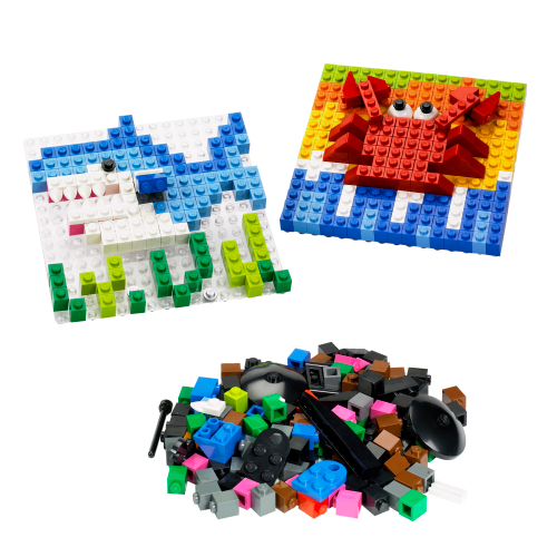LEGO A World of LEGO Mosaic 9 in 1 (6163)