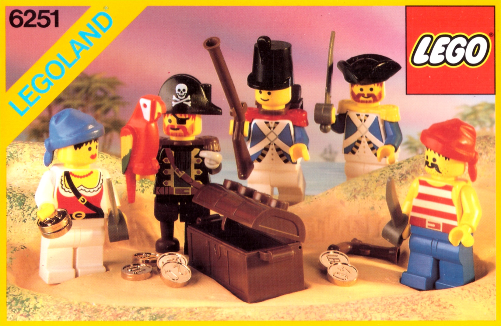 LEGO Pirate Mini Figures (6251)