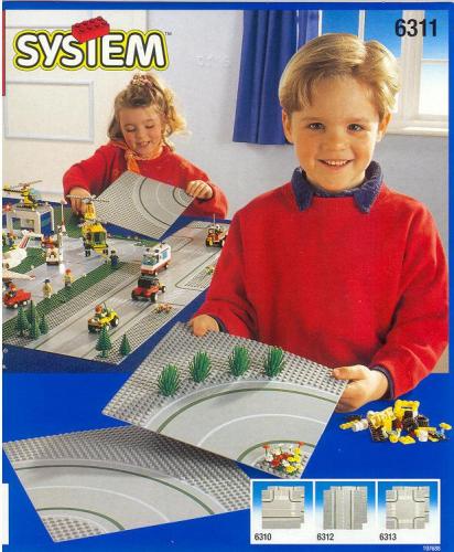 LEGO Curved Road Plates (6311)