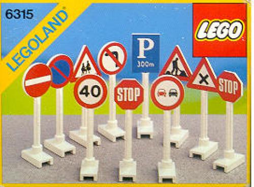 LEGO Road Signs (6315)