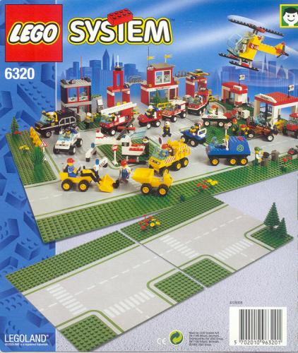 LEGO T-Road Plates (6320)