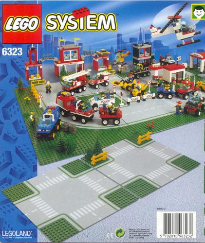 LEGO Cross Road Plates (6323)