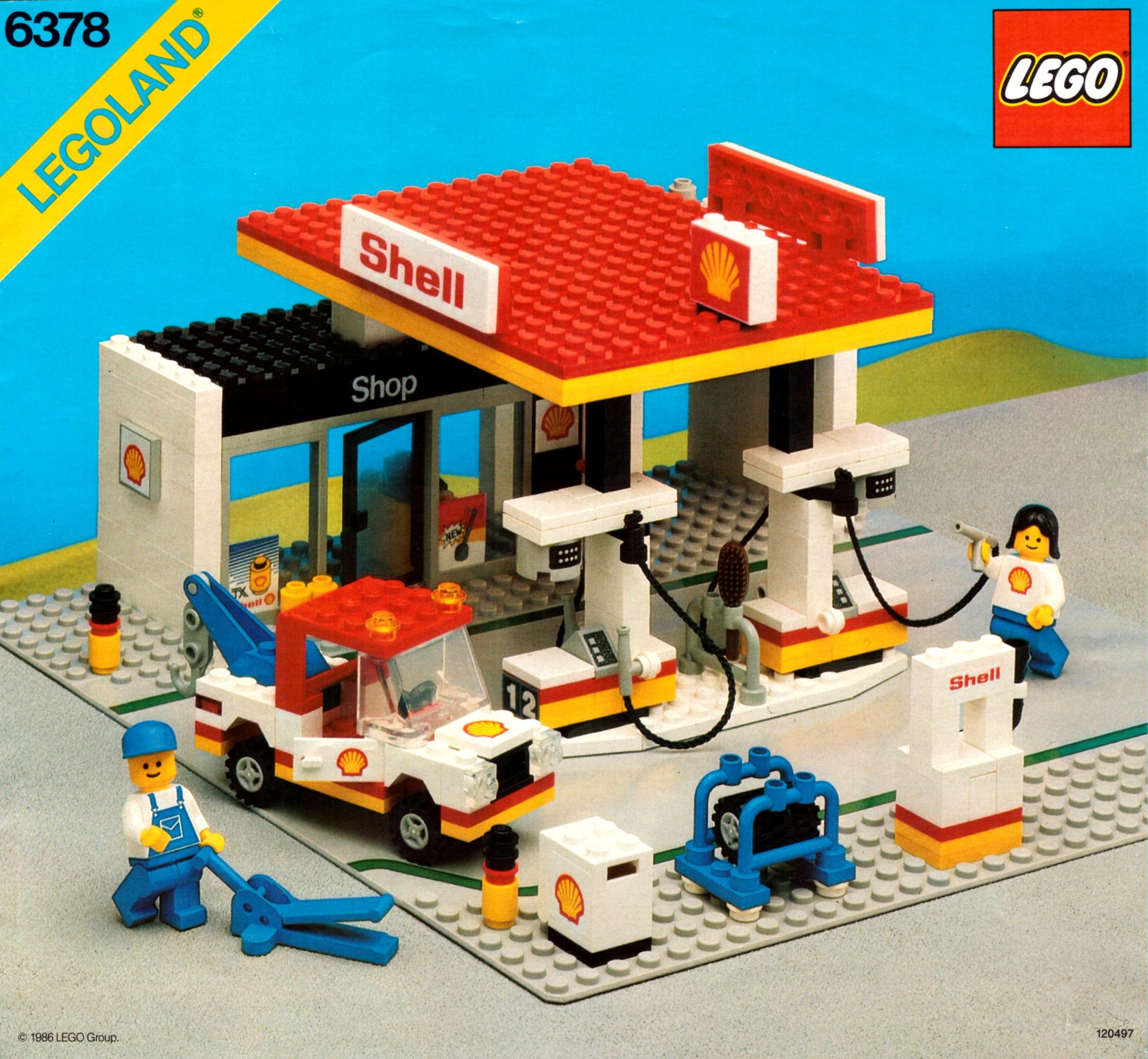 LEGO Shell Service Station (6378)