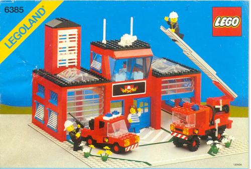 LEGO Fire House-I (6385)