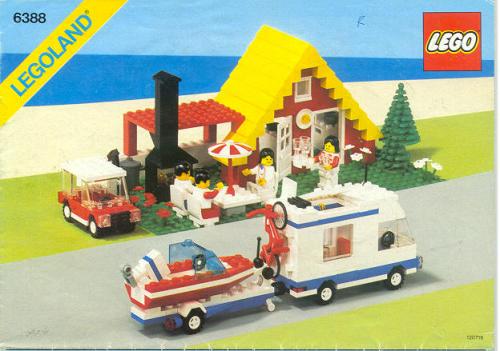 LEGO Holiday Home with Caravan (6388)