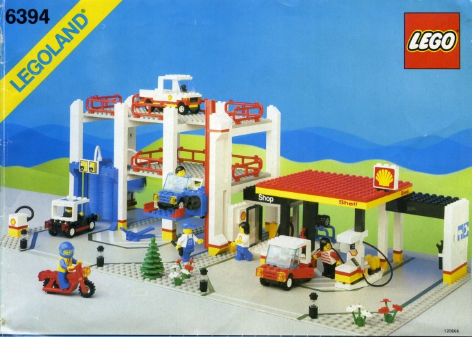 LEGO Metro Park & Service Tower (6394)