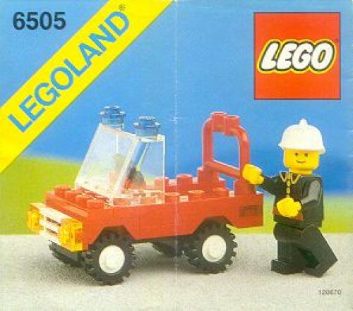 LEGO Fire Chief's Car (6505)