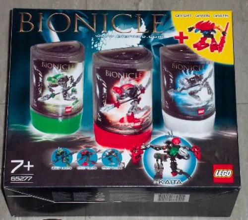 LEGO Rahkshi Kaita Za Pack (Includes Turahk Lerahk Kurahk and Tahnok Va) (65277)