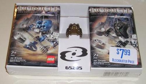 LEGO Matoro and Kopeke Twin Pack with Gold Avohkii (65295)
