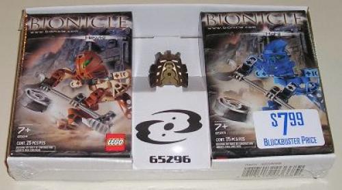 LEGO Hewkii and Hahli Twin Pack with Gold Avohkii (65296)