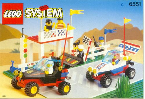 LEGO Checkered Flag 500 (6551)