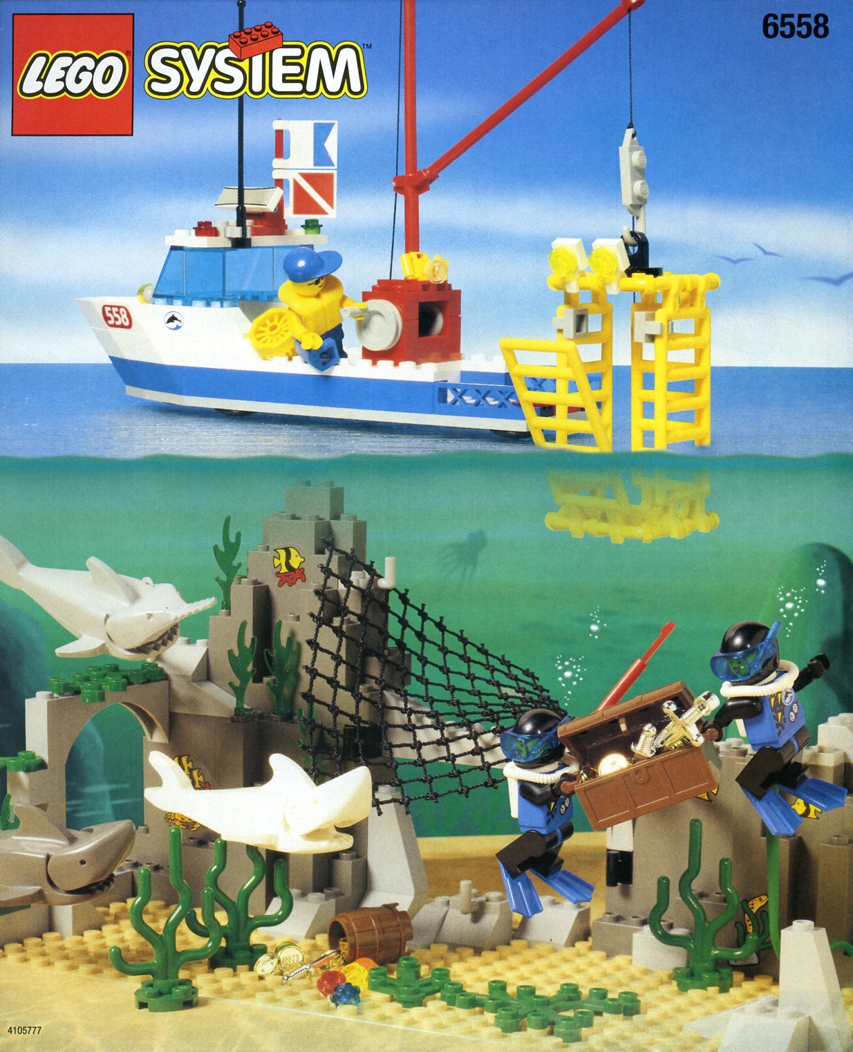 LEGO Shark Cage Cove (6558)