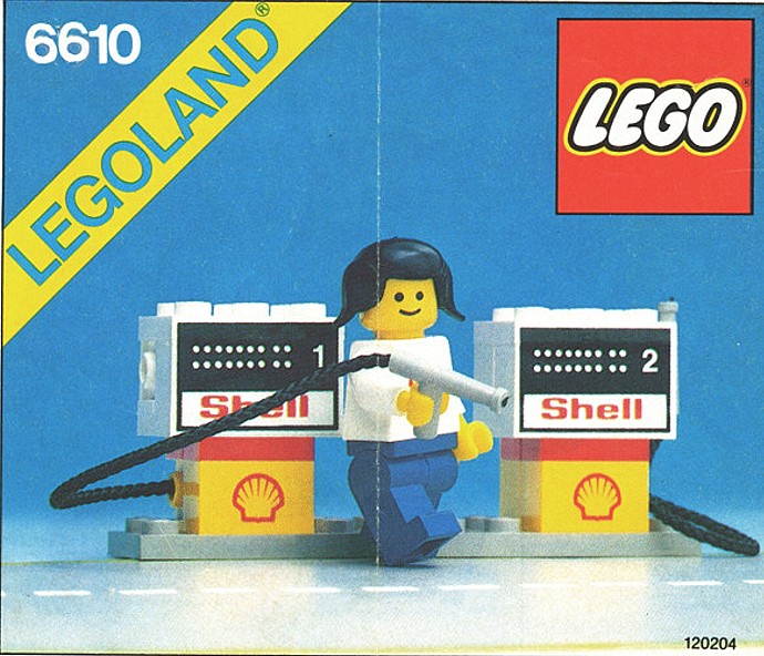 LEGO Shell Petrol Pumps (6610)