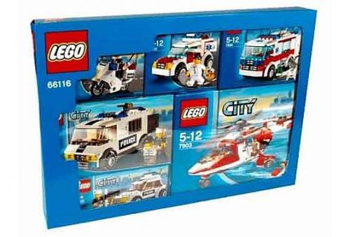 LEGO City Emergency Services Vehicles (Multipack) (66116)