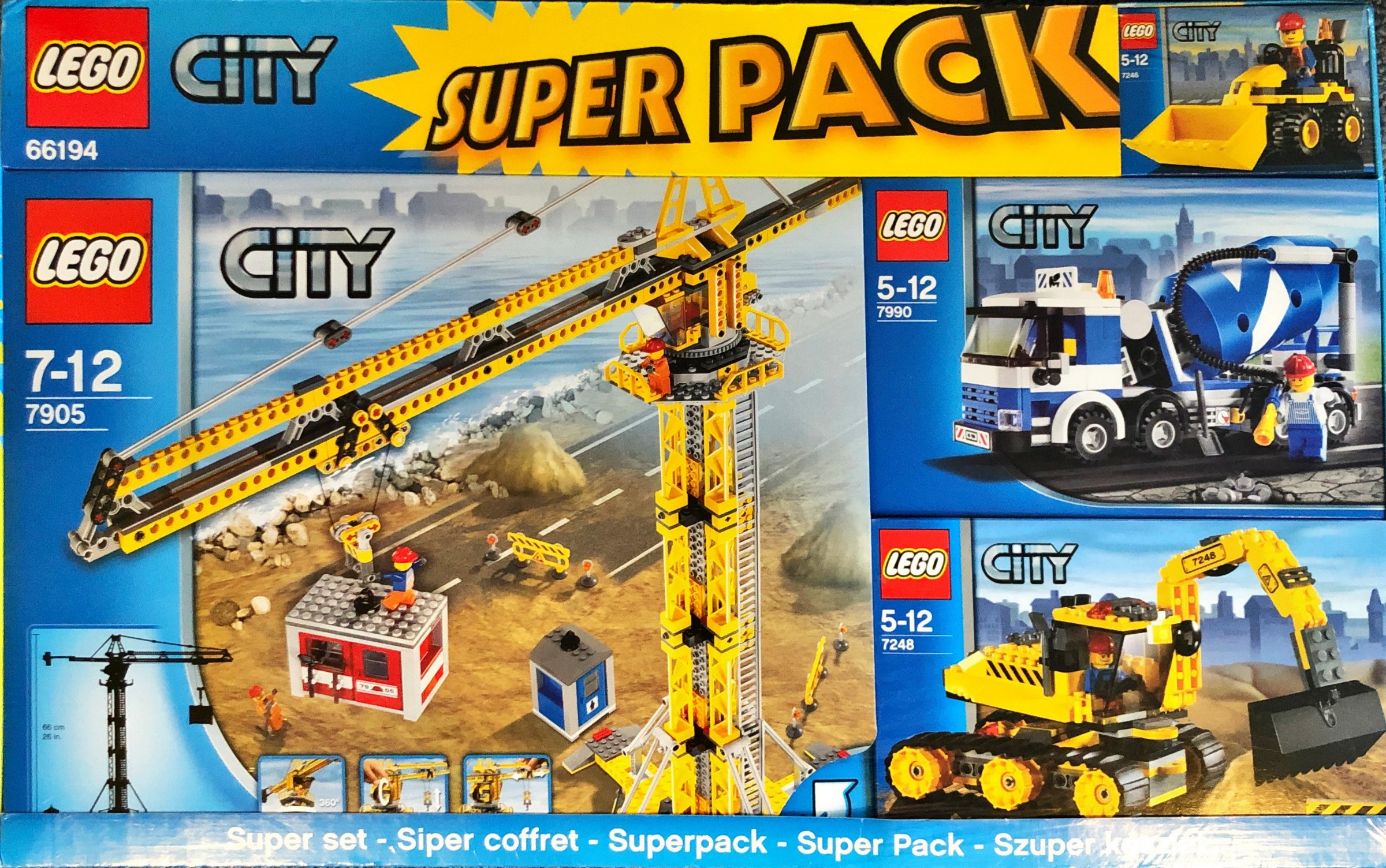 LEGO City Super Pack (66194)