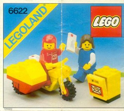 LEGO Mailman on Motorcycle (6622)