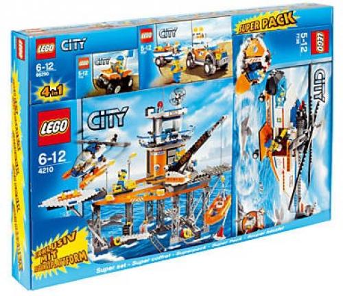 LEGO City Coast Guard Super Pack 4 in 1 (66290)