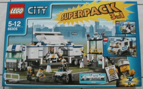 LEGO City Super Pack 3 in 1 (66305)
