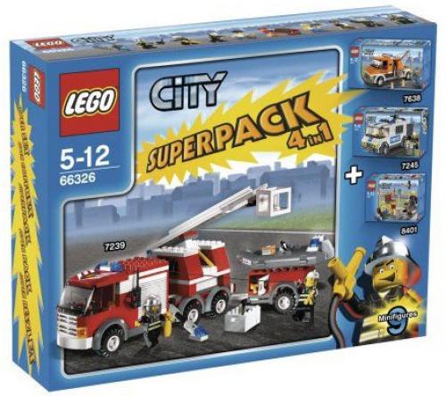 LEGO City Super Pack 4 in 1 (66326)