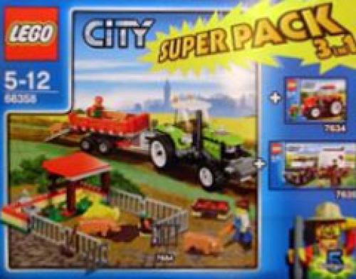 LEGO City Super Pack 3 in 1 (66358)