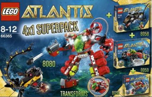 LEGO Atlantis 4 in 1 Super Pack (66365)