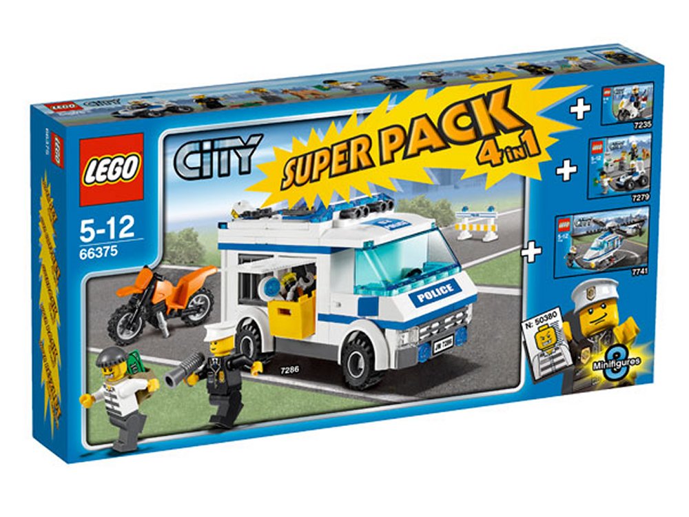 LEGO City Super Pack 4 in 1 (66375)