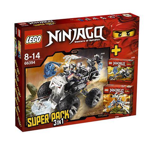 LEGO Ninjago Super Pack 3 in 1 (66394)