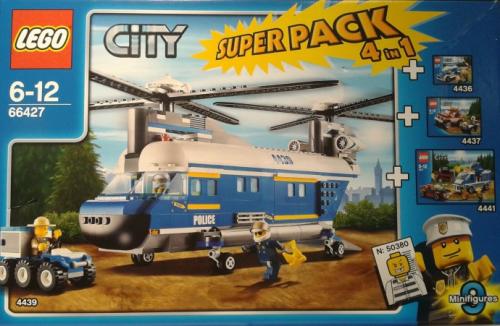 LEGO City Police Super Pack 4 in 1 (66427)
