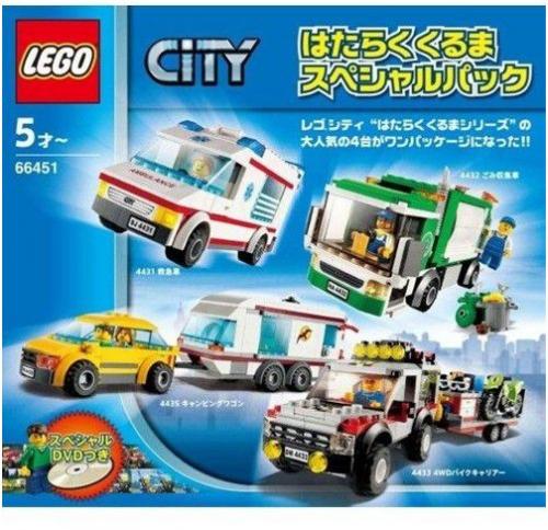 LEGO City Traffic Super Pack 4 in 1 (66451)