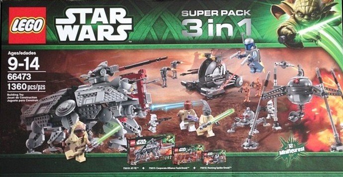 LEGO Star Wars Super Pack 3 in 1 (66473)