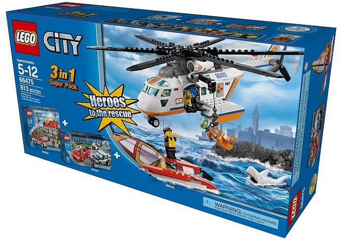 LEGO City Super Pack 3 in 1 (66475)