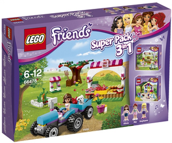 LEGO Friends Super Pack 3 in 1 (66478)