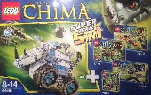 LEGO Legends of Chima Super Pack 5 in 1 (66491)