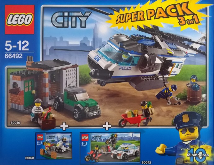 LEGO City Super Pack 3 in 1 (66492)