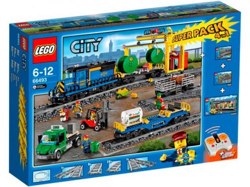 LEGO City Train Super Pack 4 in 1 (66493)