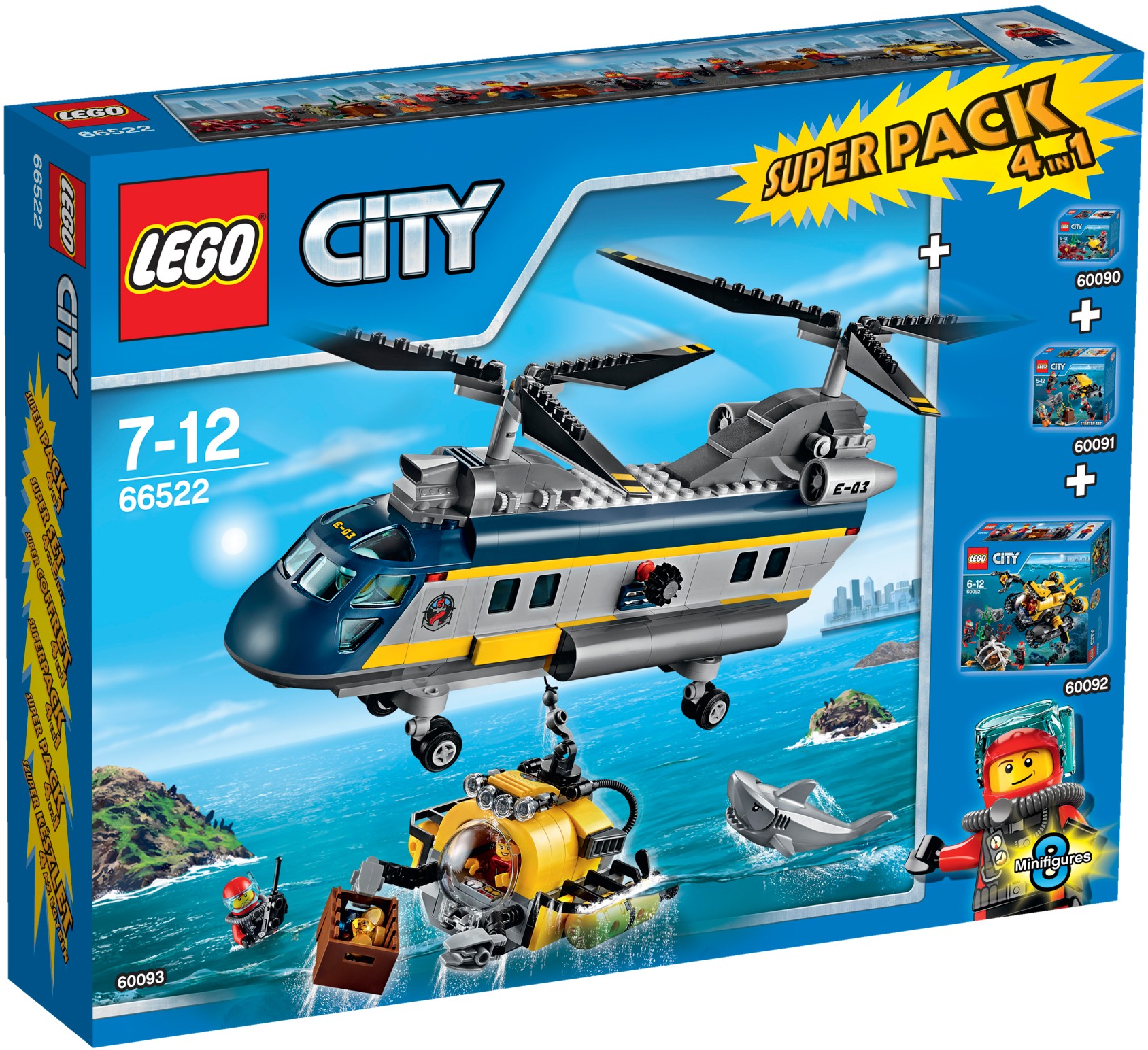 LEGO City Super Pack 4 in 1 (66522)