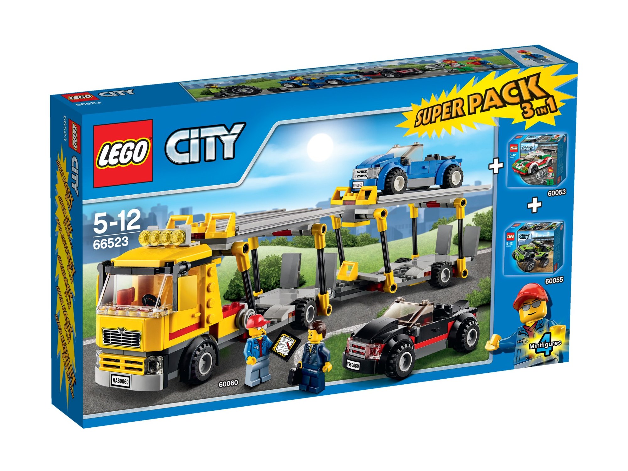 LEGO City Super Pack 3-in-1 (66523)