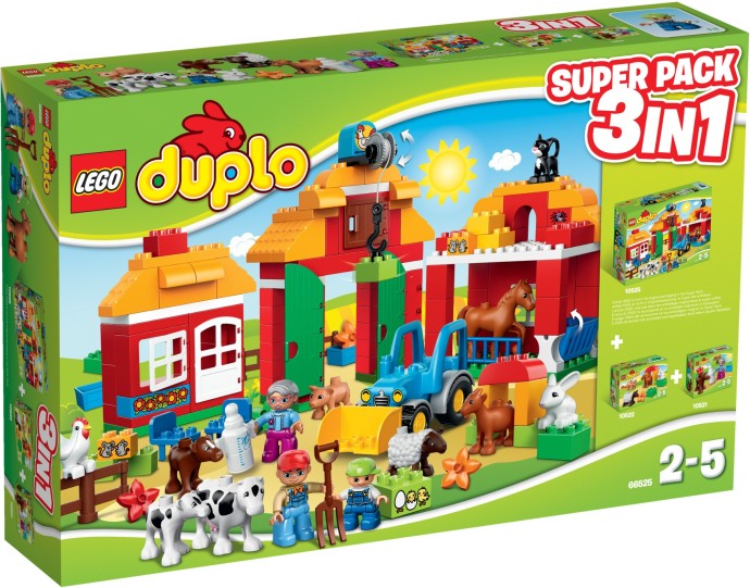 LEGO Farm Super Pack 3 in 1 (66525)