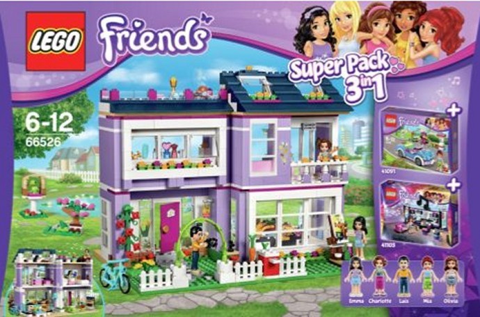 LEGO Friends Super Pack 3 in 1 (66526)