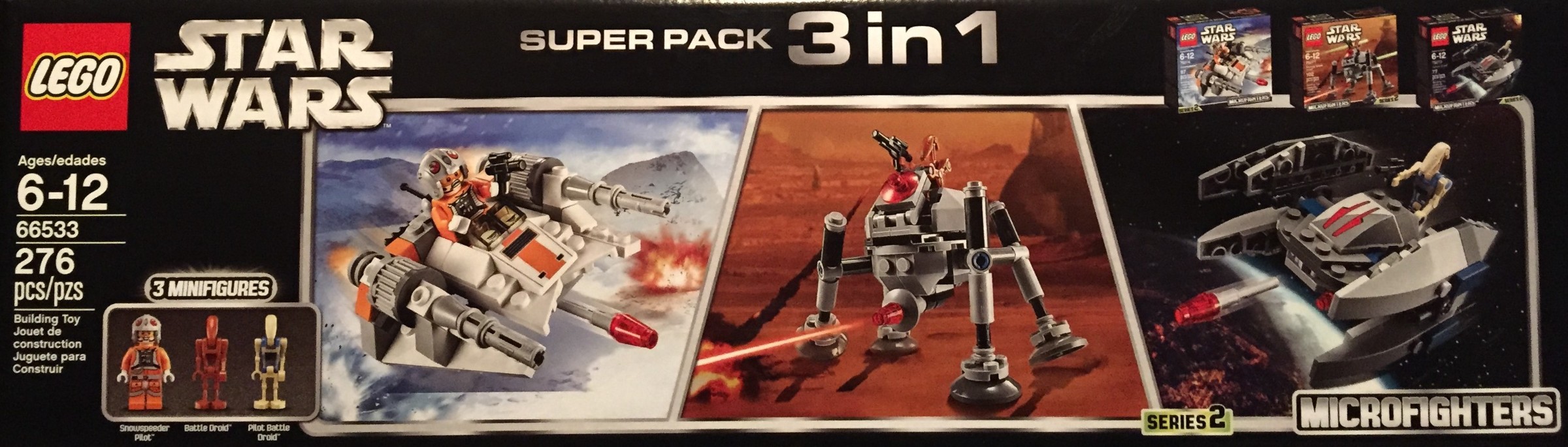 LEGO Star Wars Super Pack 3 in 1 (66533)