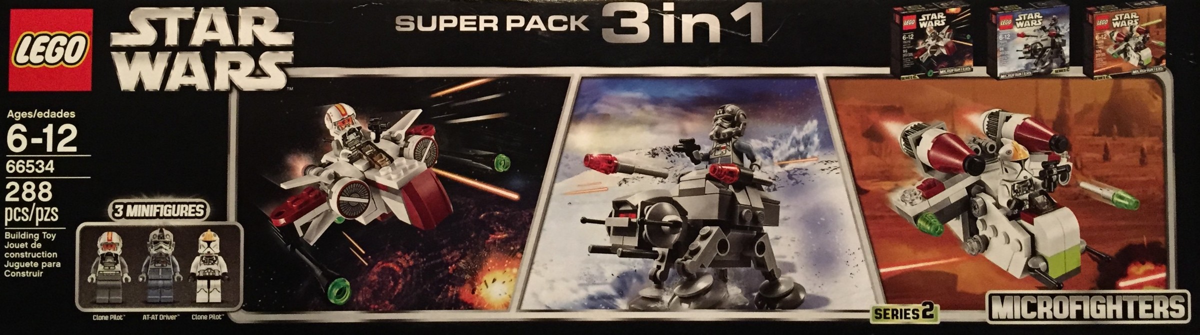 LEGO Star Wars Super Pack 3 in 1 (66534)