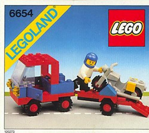 LEGO Motorcycle Transport (6654)