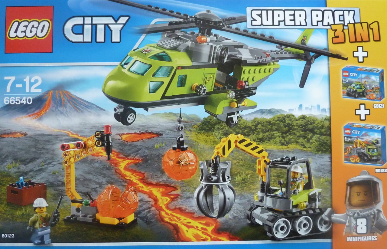 LEGO City Super Pack 3 in 1 (66540)
