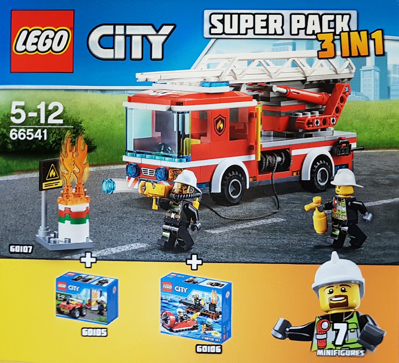 LEGO City Super Pack 3 in 1 (66541)