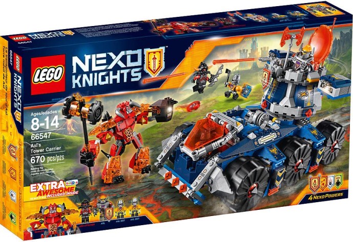 LEGO Axl's Tower Carrier - Extra Awesome Edition (66547)