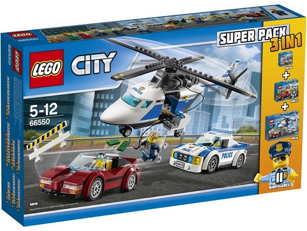LEGO City Super Pack 3 in 1 (66550)